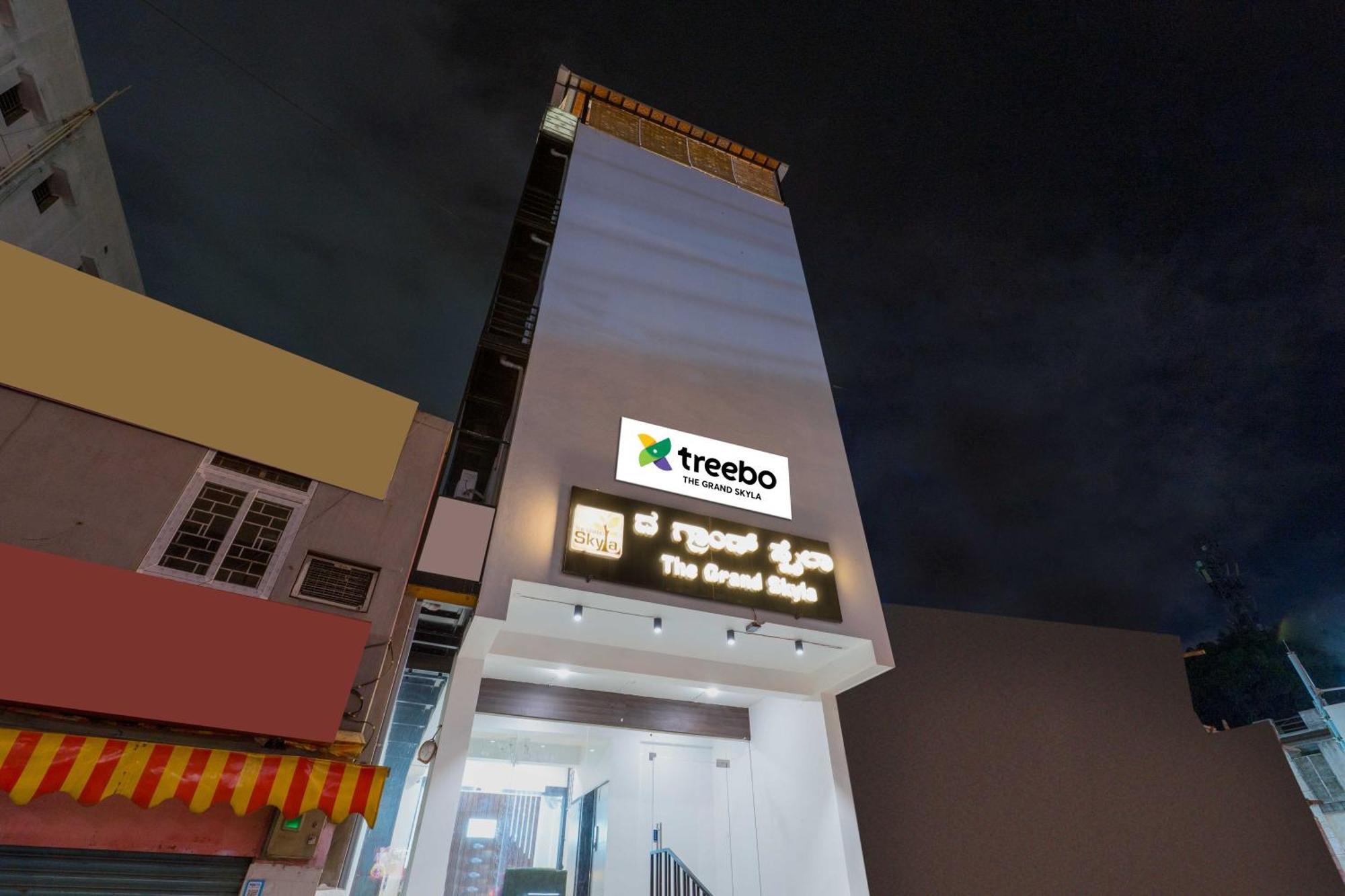 Treebo The Grand Skyla, Malleshwaram Bangalore Eksteriør bilde