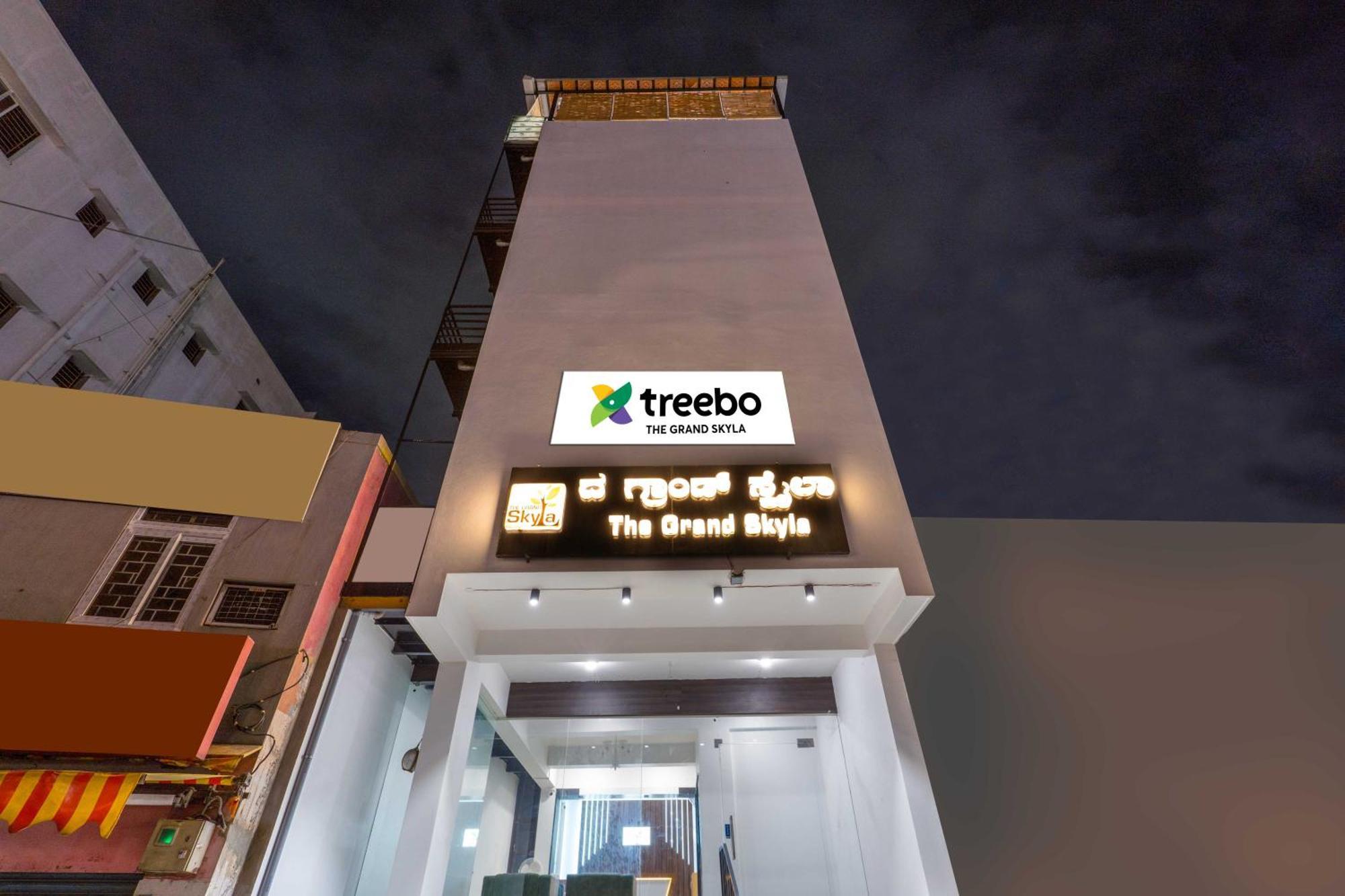 Treebo The Grand Skyla, Malleshwaram Bangalore Eksteriør bilde